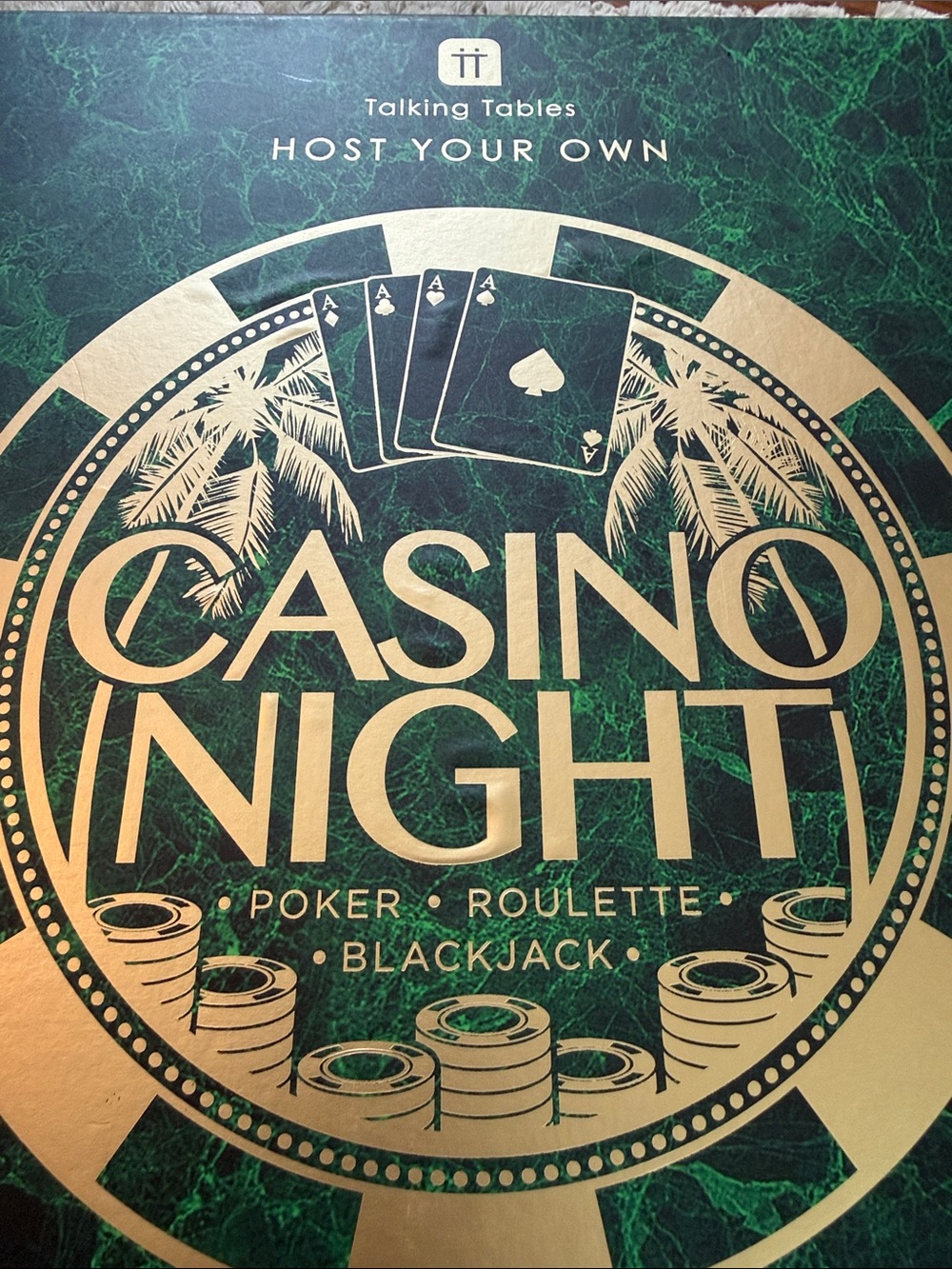 Talking Games Casino Night Game Set *NEW*
